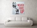 Bild 6 von Stencil Art with Balloon Boy - Never give up 03