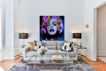 Bild 3 von Marilyn Monroe 3 D Sexy View by Felix von Altersheim  / (Größe) 70 cm x 70 cm 2 cm Leinwand gespiegelt