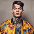 Hommage Berghain Berlin Boys  Nr. 102 - Tattoos  by Team W 32