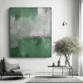 Minimalismus Abstrakte Kunst - grün Z 18
