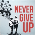 Bild 1 von Stencil Art with Balloon Boy - Never give up 03