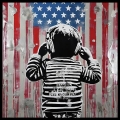 Bild 3 von Can not listen USA 01 - Boy - Hommage Banksy by Felix von Altersheim  / (Größe) 80 cm x 80 cm Alu Dibond matt inkl. Halterungen beigelegt