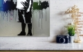 Bild 5 von Hommage Banksy - Skyline -  I Love Paris - Silber Edition