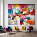 Premium - XXL Galerie Rahmen - Rainbow - Expressionismus Abstrakt