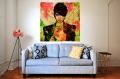 Bild 2 von Motiv Nena Punk by Felix von Altersheim  / (Größe) 130 cm x 130 cm 5 mm Acrylglas XT weiss/kaschiert 100 % inkl. Halterungen beigelegt