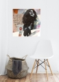 Bild 5 von Motiv Uschi Obermaier Kommune 1 - Collage by Felix von Altersheim  / (Größe) 70 cm x 70 cm 2 cm Leinwand gespiegelt
