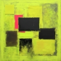 Bild 2 von Neon Gelb - Bauhaus - Konzept - 01 - by Felix von Altersheim  / (Größe) BEST PREIS! Art Frame schwarz  inkl. Gallery Print/Acrylglas 105 cm x 105 cm