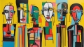 Neon Expressionismus Figurative Feb 01 by ABC Artist