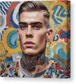Bild 2 von Hommage Berghain Berlin Boys  Nr. 84 - Tattoos  by Team W 32