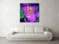 Bild 6 von Motiv David Bowie Lila Scarf Face by Felix von Altersheim **Logo wird nicht mitgedruckt