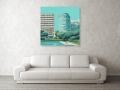 Bild 2 von Mid Century - Shanghai - 06 Team W 32 Gallery  / (Größe) 60 cm x 60 cm 2 cm Leinwand gespiegelt