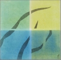 WV-Nr: 2008-21 ''Flügelspitz'' 2021, 30 x 30 cm, Acryl auf Leinwand
