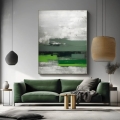 Minimalismus Abstrakte Kunst - grün Z 16