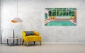 Bild 4 von XXL Leinwände bis 180x100 cm - Glas Pool Bauhaus 01 - Team W 32