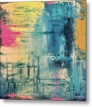 Bild 6 von Ocean Blue Summer Abstrakt Nr. 4  / (Größe) 60x60 cm 2 cm Leinwand gespiegelt