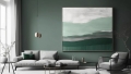 Bild 1 von Minimalismus Abstrakte Kunst - grün Z 07