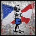 Bild 3 von We need love - USA 03 - Girl - Hommage Banksy by Felix von Altersheim