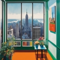Bild 1 von Ausblick New York City - Art Deco - Design Klassiker - Bauhaus 09 by Team W 32