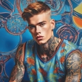 Bild 1 von Hommage Berghain Berlin Boys  Nr. 101 - Tattoos  by Team W 32  / (Größe) Du hast einen anderen Wunsch? Schreib uns eine Nachricht! Dein Wandbild erhältlich ab: