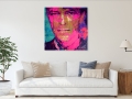 Bild 7 von Motiv David Bowie Pink Scarf Face by Felix von Altersheim **Logo wird nicht mitgedruckt