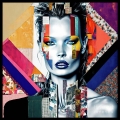 Bild 4 von Motiv Kate Moss - Urban Collage - by Felix von Altersheim  / (Größe) Du hast einen anderen Wunsch? Schreib uns eine Nachricht! Dein Wandbild erhältlich ab: