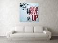 Bild 7 von Stencil Art with Balloon Boy - Never give up 02