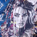 Motiv Linda Evangelista Plakativ - Collage by Felix von Altersheim