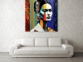 Bild 2 von Motiv Frida Kahlo - Urban Collage - by Felix von Altersheim  / (Größe) 60 cm x 60 cm 3 mm Alu Dibond inkl. Halterungen beigelegt