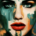 Bild 1 von Female Serie - Just Face Green Serie by Felix von Altersheim