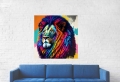 Bild 2 von Lion 01 Splash Street Art - Colors  by Felix von Altersheim