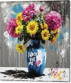 Bild 2 von Flower 03 - Never give up me - Never give up  -  by Felix von Altersheim  / (Größe) 30 cm x 30 cm 250 g Fotopapier matt