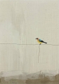 Bild 1 von Minimalismus Abstrakt einsamer bunter Vogel Edition of 50