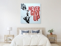 Bild 3 von Stencil Art with Balloon Boy - Never give up 01