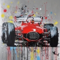 Bild 3 von KAPOW Cars - Silber Alu gebürstet/gerahmt Auflage 10/10 by Felix von Altesheim 1 x verfügbar