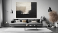 Bild 1 von Abstrakte Kunst beige schwarz - Z 33