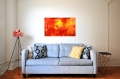 Bild 3 von Abstrakt Expressionismus 170 -  by C. Wineman  / (Größe) BEST PREIS! 160 cm x 90 cm 2 cm Leinwand gespiegelt