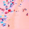 Art Drop Beach 01 Rose by Felix von Altersheim
