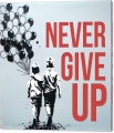 Bild 2 von Stencil Art with Balloon Boy - Never give up 03