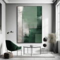 Bild 1 von Minimalismus Abstrakte Kunst - grün Z 21