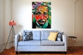Bild 3 von Albert Einstein Punk Classic by Felix von Altersheim  / (Größe) BEST PREIS! 120 cm x 150 cm 3 mm Acrylglas XT weiss/kaschiert 100 % inkl. Halterungen beigelegt