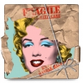 Art - with Love präsentiert Mr. Brainwash  Monroe Popfolio/Fragile * Original Siebdruck